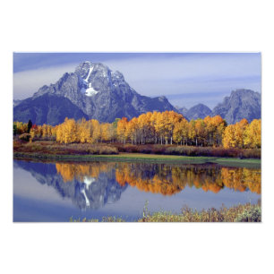 USA, Wyoming, Grand Teton National Park. Mt. 2 Photo Print