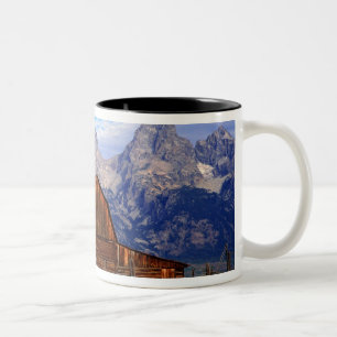 USA, Wyoming, Grand Teton National Park. Two-Tone Coffee Mug