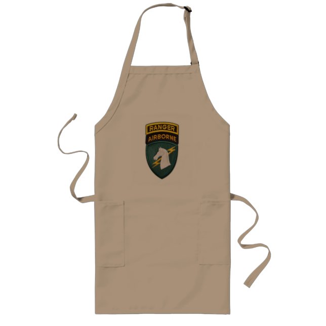 USACAPOC 1st Special Ops patch bbq apron (Front)