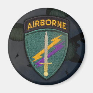 USACAPOC 1st Special Ops patch Magnet