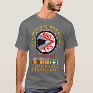 USAF 480th Tactical Fighter Squadron Warhawks Da N T-Shirt