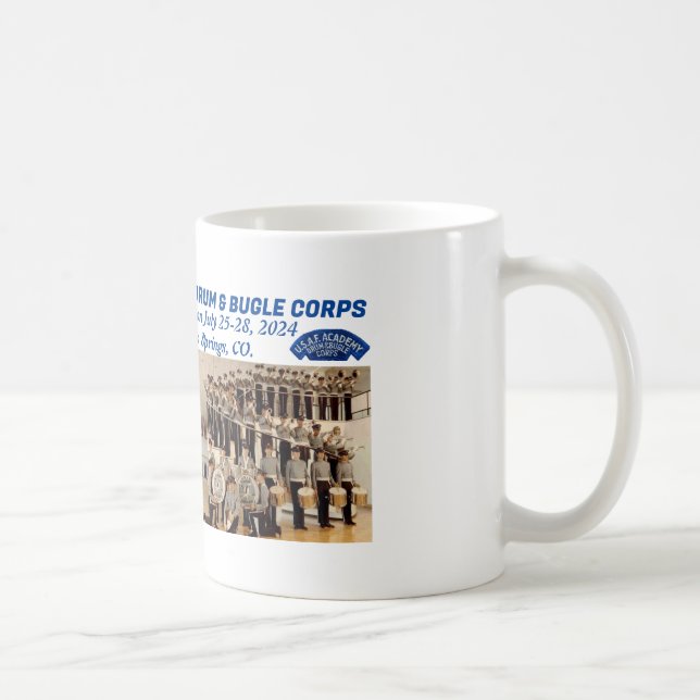 USAF Academy Drum & Bugle Corps Coffee Mug (Right)