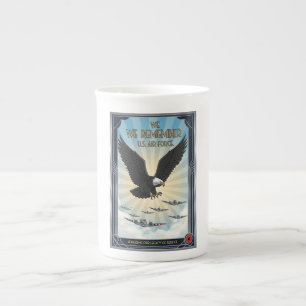 USAF Art Deco Remembrance Day Edition Bone China Mug