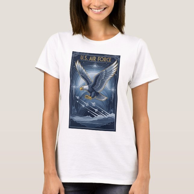 USAF Art Deco T-Shirt (Front)