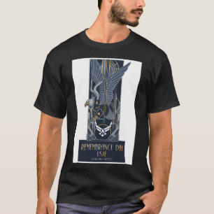 USAF Art Deco T-Shirt Remembrance Day Edition
