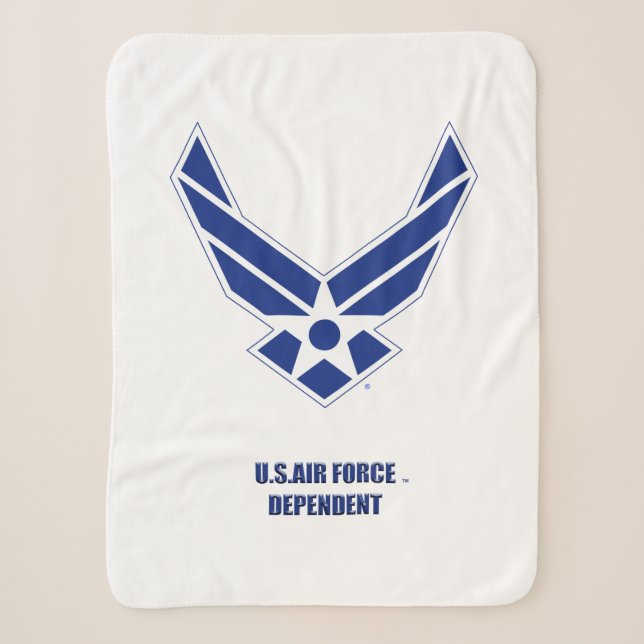 USAF DEPENDANT SHERPA BLANKET (Front)