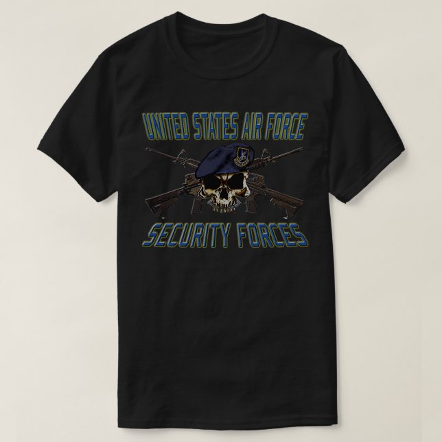 USAF Security Forces T-Shirt (Design Front)