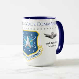 USAF SPACE COMMAND MUG