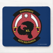 USAFA Cadet Squadon 40 "Warhawks" Mouse Pad