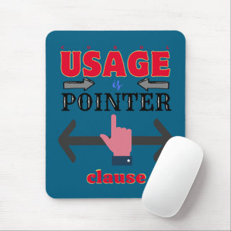 Usage is Pointer in Cobol Programming Mouse Pad