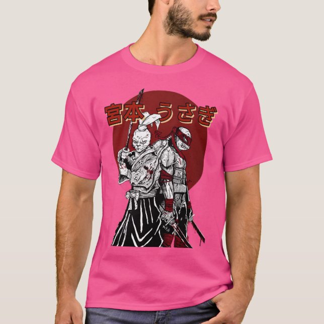 Usagi Yojimbo With Ninja Turtle T-Shirt (Front)