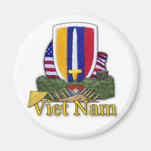 USARV Vietnam war patch veterans vets Magnet