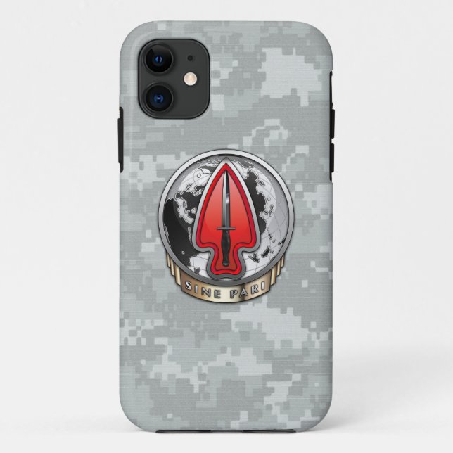 USASOC [New DUI] Case-Mate iPhone Case (Back)