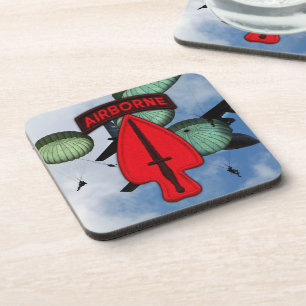 USASOC SOC Special Ops Fort Bragg Veterans Vets Coaster