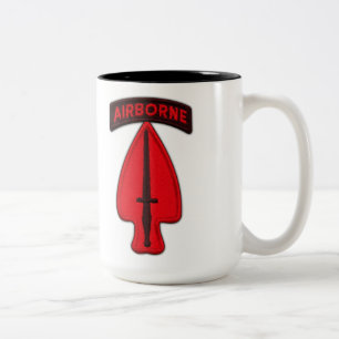 usasoc special ops operations command veterans Two-Tone coffee mug