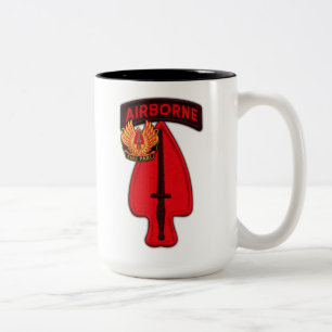 usasoc special ops sof operations command veterans Two-Tone coffee mug