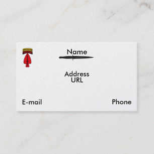 usasoc special ops sof soc veterans vets patch business card