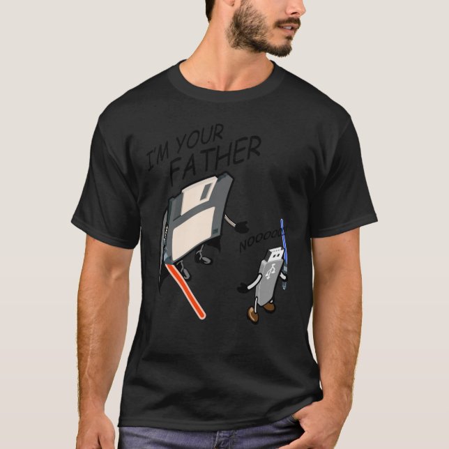 Usb Im your father  funny T-Shirt (Front)