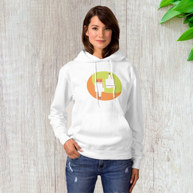 USB Plug Icon Hoodie (Creator Uploaded)