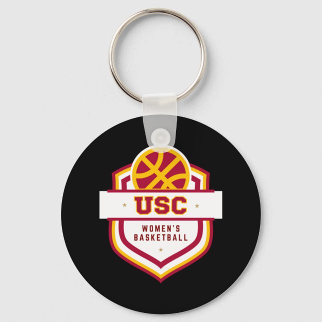 Usc Women's Basketball  Keychain (Front)
