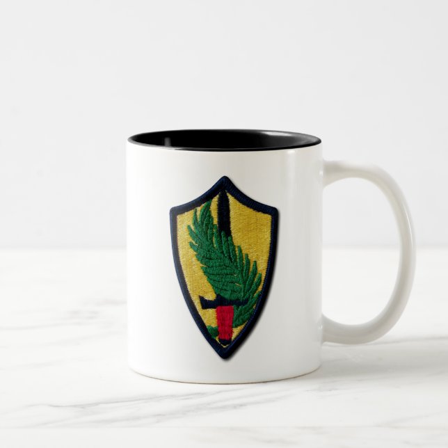 USCENTCOM CENTCOM Central Command MacDill AFB Two-Tone Coffee Mug (Right)
