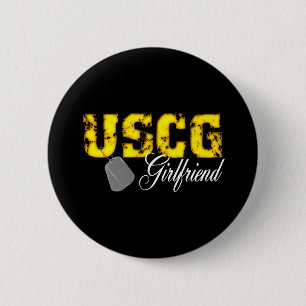 uscg99girlfriendblk 2 inch round button