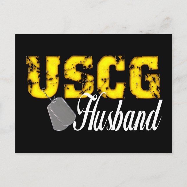 uscg99husbandblk postcard (Front)
