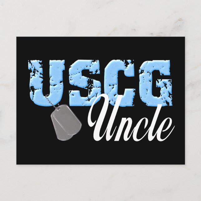 uscg99uncle2blk postcard (Front)
