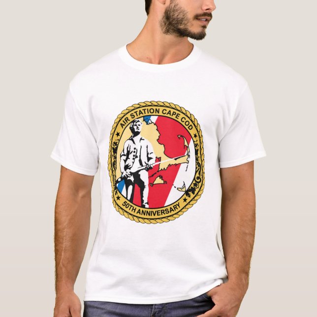 USCG Air Station CAPE COD (U.S. Coast Guard) T-Shirt (Front)