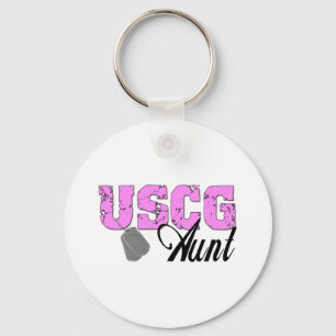 USCG Aunt Keychain