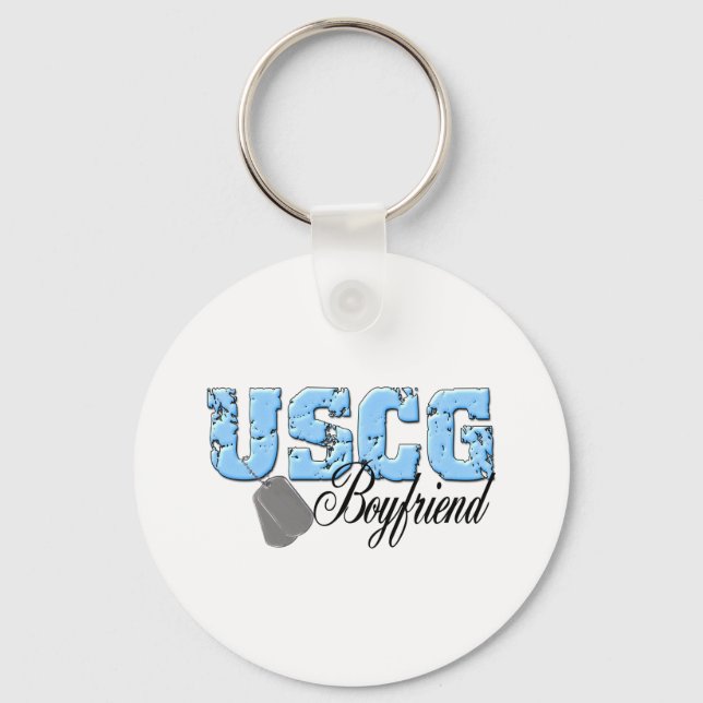 USCG Boyfriend Keychain (Front)