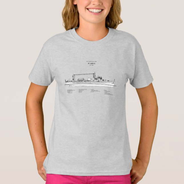 USCG Cutter Icarus wpc-110 - SBD T-Shirt (Front)