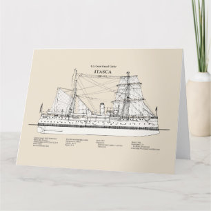USCG Cutter Itasca - SBD Thank You Card