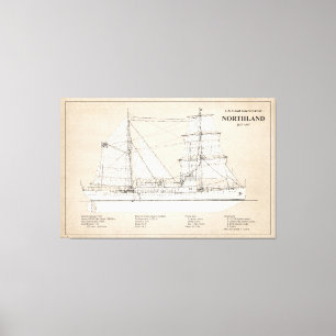 USCG Cutter Northland wpg-49 - SBD Canvas Print