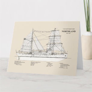 USCG Cutter Northland wpg-49 - SBD Thank You Card
