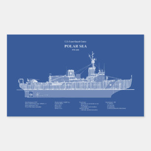 USCG Cutter Polar Sea wagb-11 - ABD Sticker