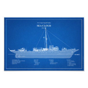 USCG Cutter Sea Cloud wpg-284 – ABD Photo Print