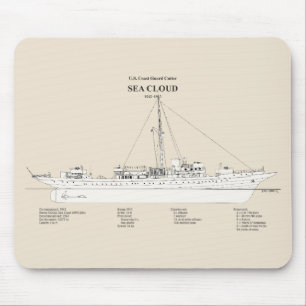 USCG Cutter Sea Cloud wpg-284 - SBD Mouse Pad