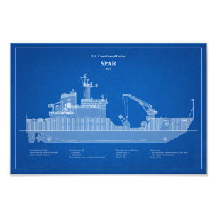 USCG Cutter Spar wlb-206 – ABD Photo Print