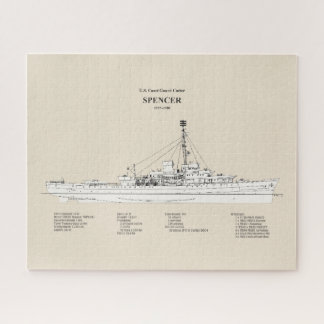 USCG Cutter Spencer wpg-36 - SBD Jigsaw Puzzle