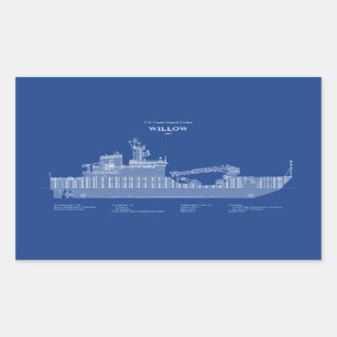 USCG Cutter Willow wlb-202 – ABD Sticker