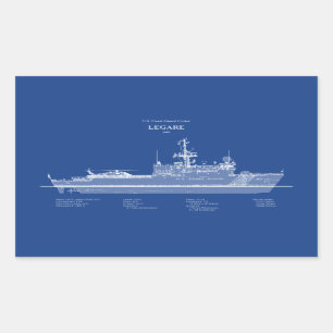 USCG Legare wmec-912 – ABD Sticker