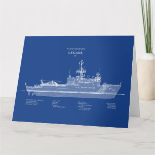 USCG Legare wmec-912 – ABD Thank You Card