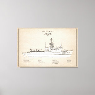 USCG Legare wmec-912 - SBD Canvas Print