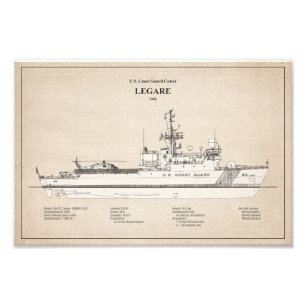 USCG Legare wmec-912 - SBD Photo Print