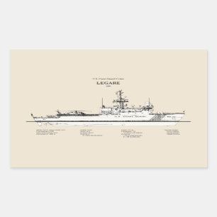 USCG Legare wmec-912 - SBD Sticker