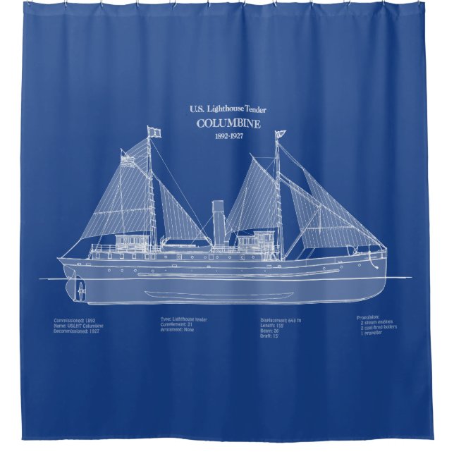 USCG Lighthouse Tender Columbine – ABD (Front)