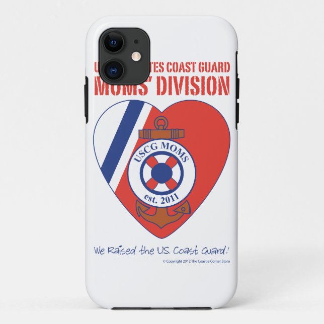 USCG Moms' Division iPhone 5 Case-Mate Case (Back)