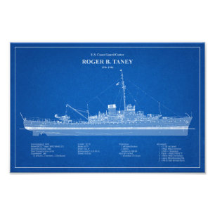 USCG Roger B. Taney whec-37 – ABD Photo Print