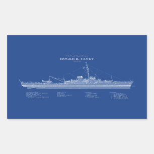 USCG Roger B. Taney whec-37 – ABD Sticker